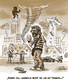 Cartoon: Facebook (small) by Michael Böhm tagged facebook nerd catastrophe kingkong hurricane robbery social network beauty iphone hipster isolation