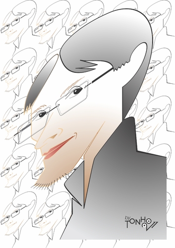 Cartoon: Draw Me (medium) by Tonho tagged portraitpitch