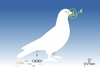 Cartoon: Carrier pigeon (small) by Tonho tagged dove,email,carrier,pigeon,arroba