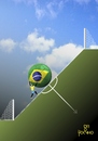 Cartoon: Sisyphus (small) by Tonho tagged sisyphus,football,brazil,sisifo