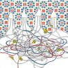 Cartoon: Spaghetti (small) by flyingfly tagged khesina lina drawing color illustration food meal fork mashrooms spaghetti pattern graphic