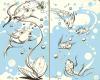 Cartoon: bubbles and bees (small) by rudat tagged moleskine sketchbook fish bubbles bees rudat