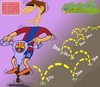 Cartoon: Messi become the best goal score (small) by emir cartoons tagged messi,goal,score,barcelona,emir,cartoons,football