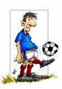 Cartoon: without word (small) by Nikola Otas tagged football