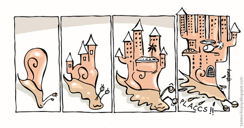 Cartoon: Poor snail (medium) by hopsy tagged poor,snail,house