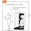 Cartoon: Badewannenprobleme (small) by Anjo tagged badewanne,mücke,tigermücke,probleme,klima