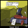 Cartoon: Happy Hour (small) by Anjo tagged tod,freitod,happy,hour