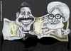 Cartoon: Sri lanka and India Economic Mee (small) by indika dissanayake tagged sri lanka and india