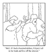 Cartoon: hard working cavemen (small) by creative jones tagged inflation,cavemen,hunter,gatherer,lotto