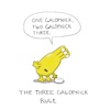 Cartoon: Galopnick (small) by creative jones tagged alien,words,three,second,rule,dropped,food,sanitary