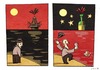 Cartoon: Eco Wine (small) by Giacomo tagged ecology wine red sea oil pollution giacomo cardelli lombrio jack
