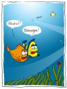 Cartoon: Blähungen - Flatulence (small) by gallion tagged animals,fish,toon,cartoon,gallion,handschuh,fisch,glove,wasser,meer