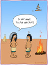 Cartoon: Telefon verkauft (small) by Frank Zimmermann tagged telefon verkauft indianer feuer feder fliegender teppich aladin
