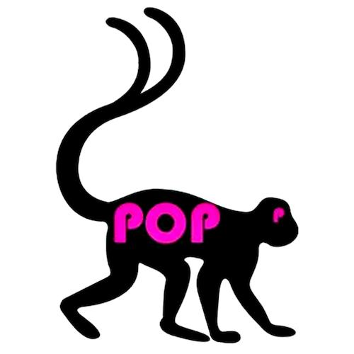 Cartoon: POP MONKEY (medium) by sam seen tagged popmonkey,pop,monkey,tshirt,logo,design