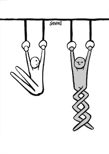 Cartoon: WOW (medium) by sam seen tagged wow