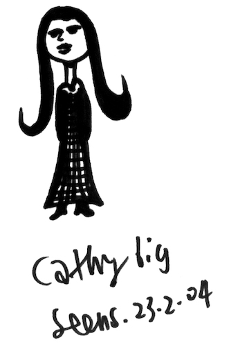 Cartoon: Cathy Big (medium) by sam seen tagged cathy,big