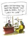 Cartoon: Lora (small) by OL tagged papagai,lora,sprache,talk,show