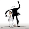 Cartoon: Human rights... (small) by Khalid Alhashimi tagged human,rights