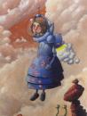 Cartoon: mars (small) by orchard tagged mars gouache science fiction