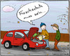 Cartoon: Froschschutz (small) by Hannes tagged auto,frosch,froschschutz,frost,frostschutz,herbst,kalt,winter,winterfest,winterreifen