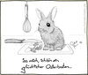 Cartoon: Osterbraten (small) by Hannes tagged ostern,kaninchen,küche,braten