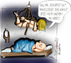 Cartoon: Pause (small) by Leopold tagged bondage,sex,erotik,bett,mann,frau,fetisch,seil,strick