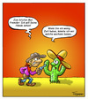 Cartoon: Wüsten-Duell (small) by Troganer tagged kaktus,wüste,bedrohung