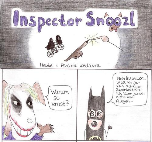Cartoon: Inspector Snoozl-Avada Kedavra (medium) by Jakobine tagged fussball,inspector