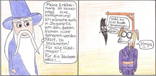 Cartoon: Inspector Snoozl-Avada Kedavra (medium) by Jakobine tagged fussball,inspector