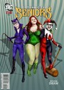 Cartoon: old dc babes (small) by sylvia tagged old catwoman ivy harley
