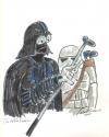 Cartoon: Pro Golfer Vader (small) by rocknoise tagged cartoon humor mrmatt caricature darth vader star wars