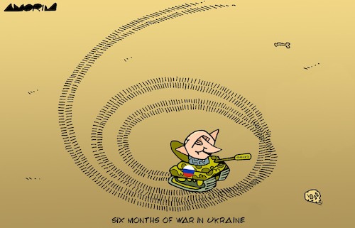 Cartoon: Circles (medium) by Amorim tagged putin,russia,ukraine,putin,russia,ukraine