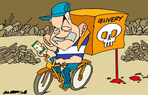 Netanyahu delivery
