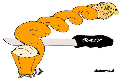 Cartoon: Peeling orange (medium) by Amorim tagged trump,supreme,court,stormy,daniels,trump,supreme,court,stormy,daniels