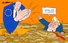 Cartoon: Hands (small) by Amorim tagged trump,iran,europeanunion