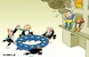 Cartoon: Jump! (small) by Amorim tagged ukraine,gaza,european,union