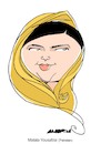 Cartoon: Malala Yousafzai (small) by Amorim tagged malala,yousafzai,pakistan