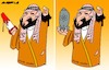 Cartoon: Tools (small) by Amorim tagged saudiarabia,trump,mohammed,bin,salman