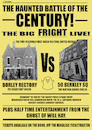 Cartoon: Borley Rectory vs 50 Berkley Sq (small) by Ian Baker tagged haunted,house,borley,rectory,50,berkley,square,london,england,spooky,parody,satire,spoof,old,style,boxing,poster,fight,fright,ghost,ian,baker,cartoon,caricature,humour,comedy