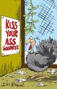 Cartoon: Christmas Card (small) by Ian Baker tagged christmas card turkey mistletoe kissing