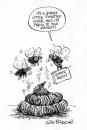 Cartoon: Flies! (small) by Ian Baker tagged flies real estate agent housing