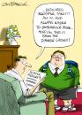 Cartoon: Greeting Card (small) by Ian Baker tagged fat,over,eat,school,food,dinner,report,obese