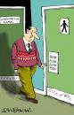 Cartoon: Greeting Card (small) by Ian Baker tagged hospital clinic medical toilet humour constipation greeting card