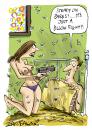 Cartoon: Penthouse USA (small) by Ian Baker tagged sex,couples,fight
