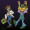 Cartoon: Happy Halloween!!! (small) by florianolgi tagged krabbenjunx,kürbis,pumkin,halloween,pumkinhead,grusel,horror,spooky,geist,ghost,schrecken,kai,matjes,ole,hering,kutter,krabben,holiday