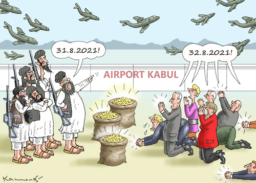 Cartoon: ABZUG AUS KABUL (medium) by marian kamensky tagged abzug,aus,kabul,abzug,aus,kabul