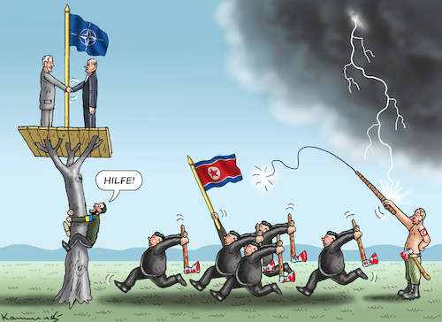 Cartoon: BIDEN BESUCHT SCHOLZ (medium) by marian kamensky tagged biden,besucht,scholz,biden,besucht,scholz