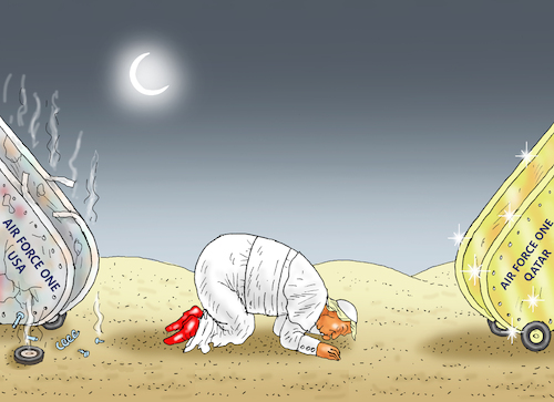 DONALD KÜSST DIE WÜSTE DONALD KÜSST DIE WÜSTE