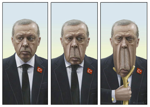 Cartoon: Erdogans Selbsthilfe (medium) by marian kamensky tagged erdogan,genozid,armenier,türkei,bundestag,erdogan,genozid,armenier,türkei,bundestag