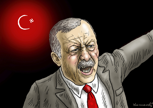 Cartoon: Erdogans Wahlen (medium) by marian kamensky tagged erdogan,lachverbot,türkei,islam,antisemitismus,wahlen,frauenrechte,erdogan,lachverbot,türkei,islam,antisemitismus,wahlen,frauenrechte